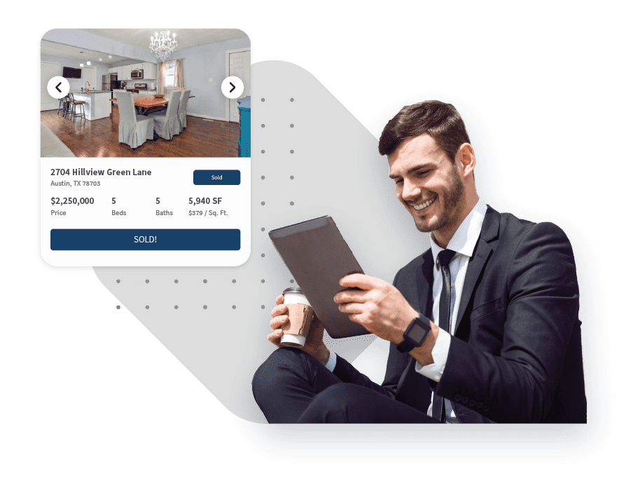 real estate property listing pages