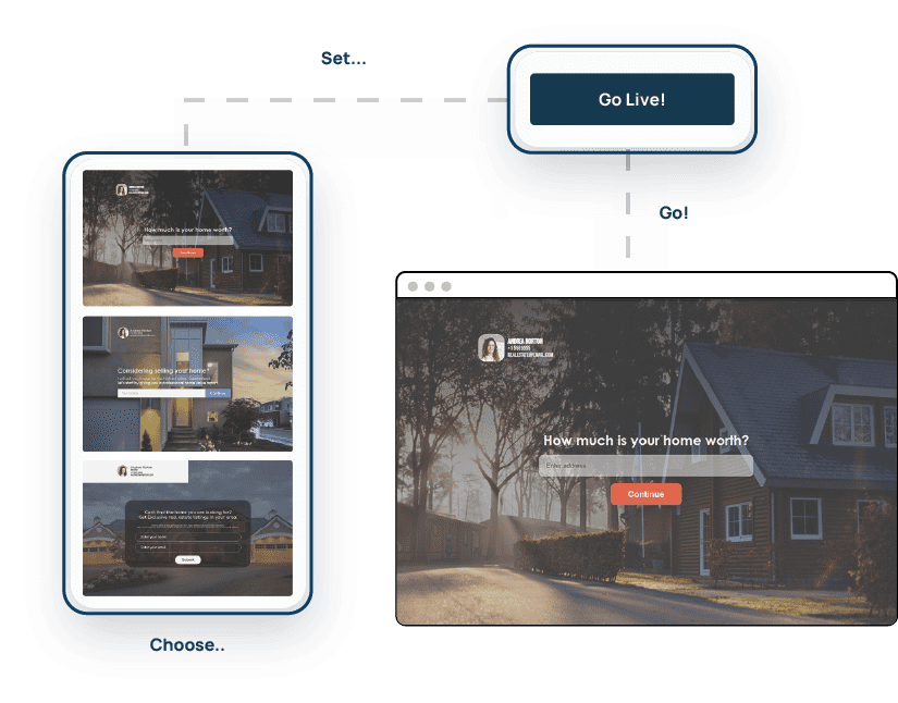 real estate lead pages templates