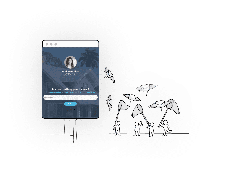 capture real estate listings leads