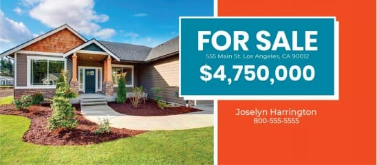 real estate facebook cover template