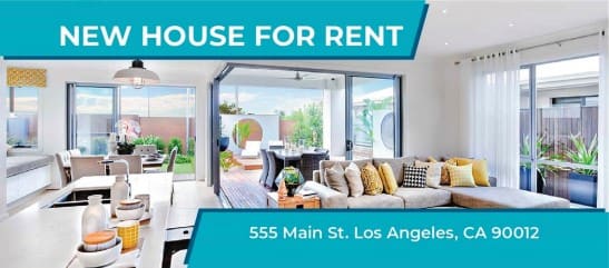 real estate facebook cover template