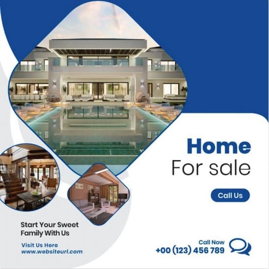 real estate instagram post template